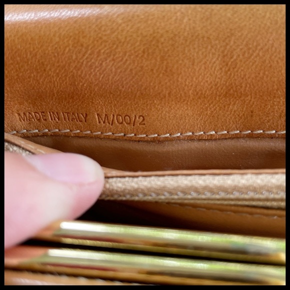 🆕 {Céline} Vintage Macadam Canvas & Italian Leather Wallet - Picture 5 of 12